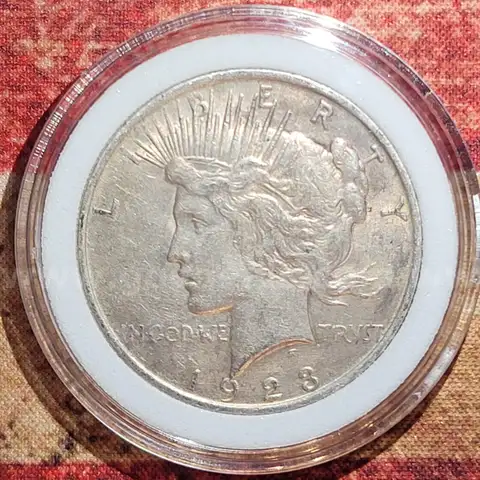 Beautiful Silver Peace Dollar 1923