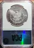 Stunning 1883 Morgan Silver Dollar PGA Graded MS66