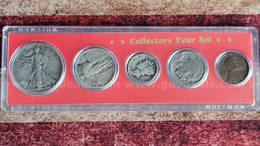 Amazing 1929 Coin Set