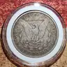 Beautiful Silver Morgan Dollar In Case 1882