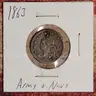 1863 Army Navy Civil War Coin