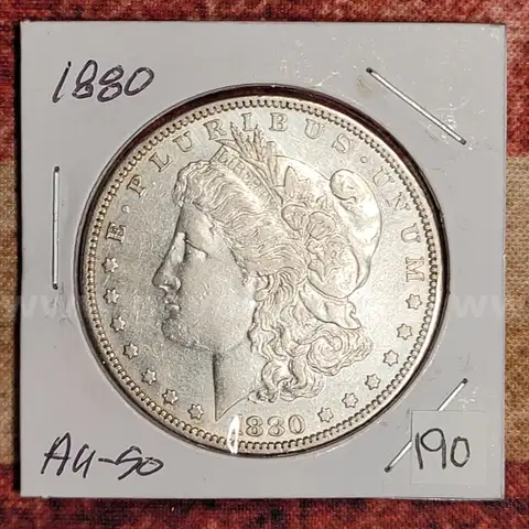 Beautiful Morgan Silver Dollar 1880