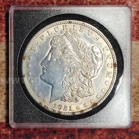 Beautiful Morgan Silver Dollar 1921