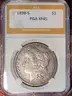 Stunning 1898-S Morgan Silver Dollar PGA Graded XF45
