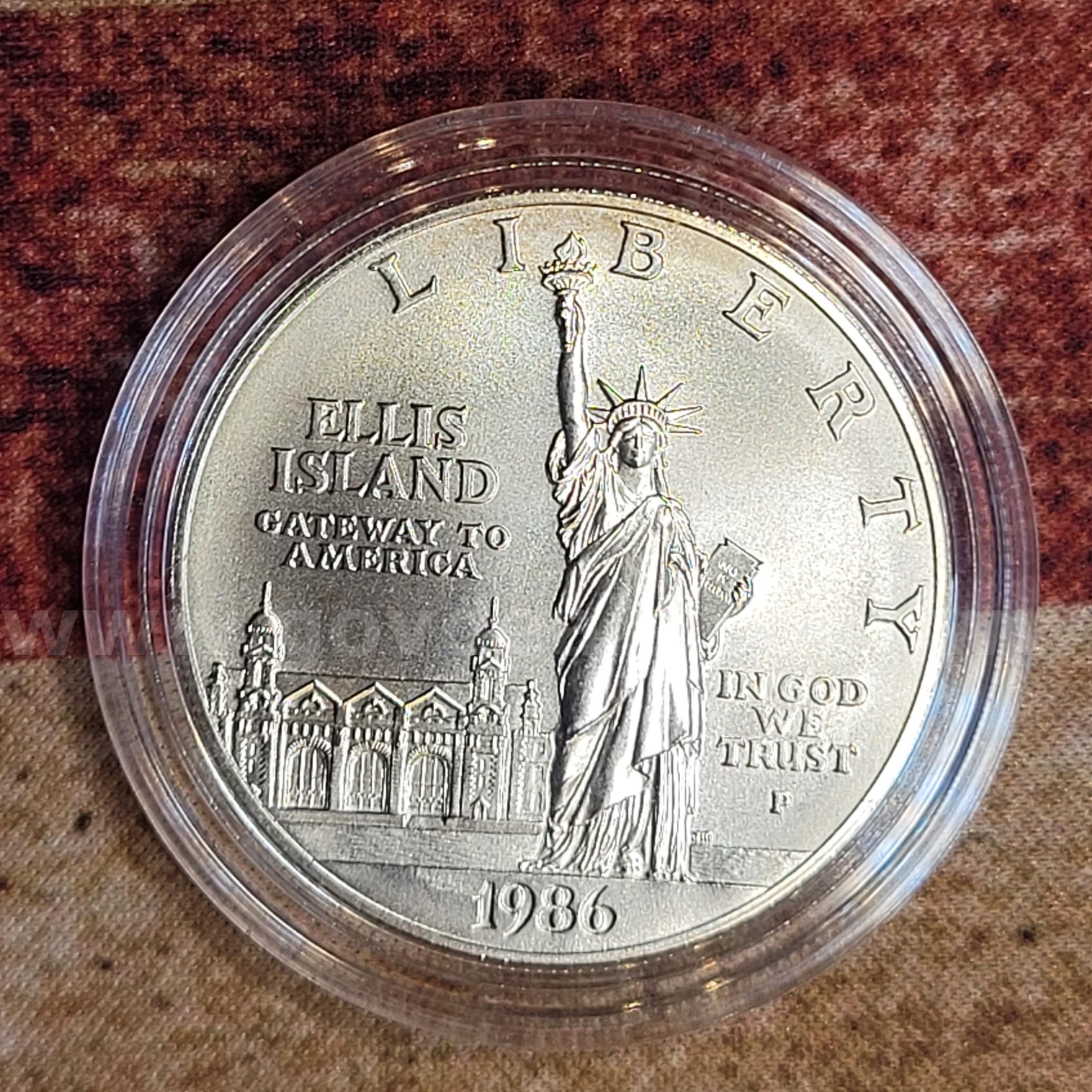 1986年 エリス島記念コイン 4枚セット Ellis island 1986 liberty coin - Etsy 日本