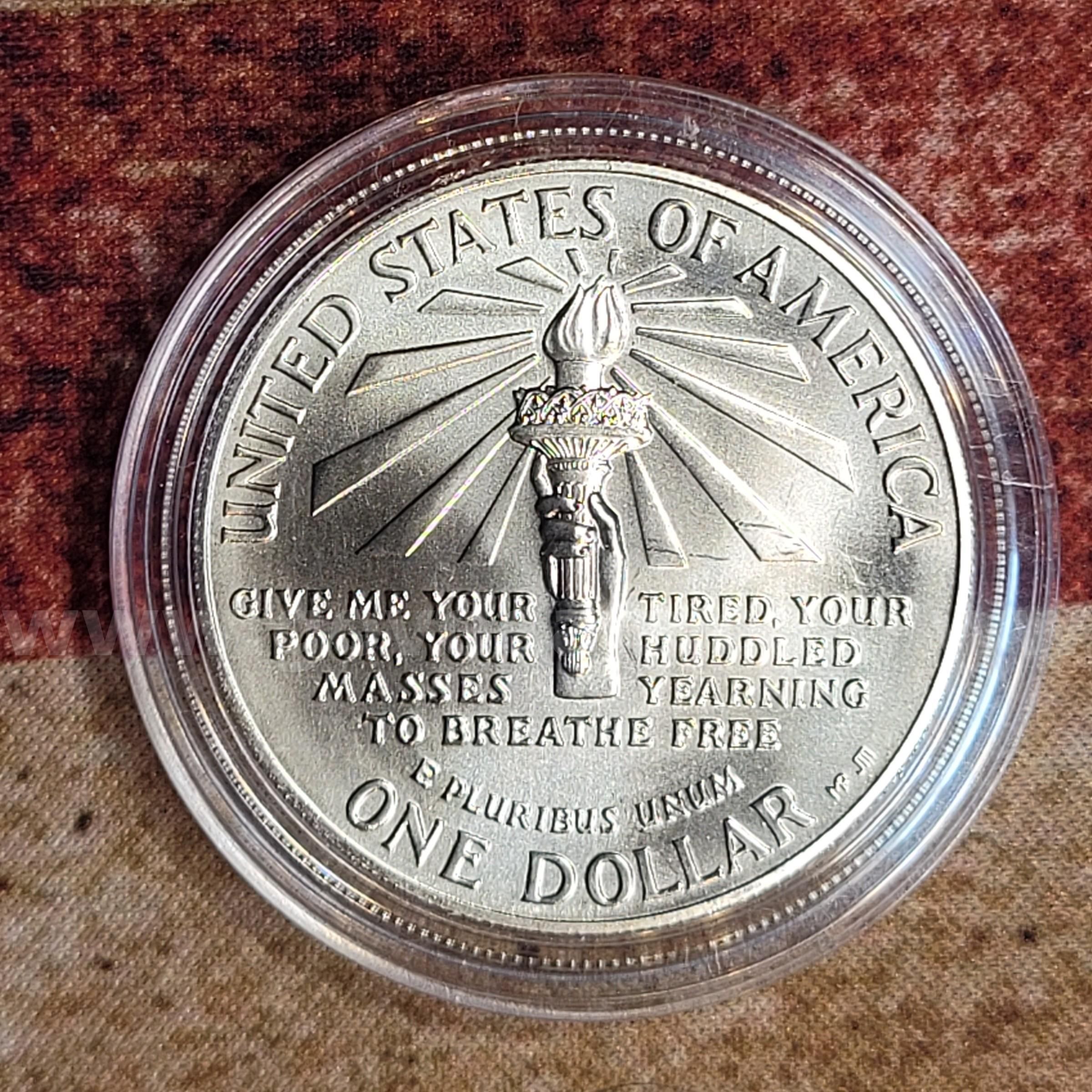1986年 エリス島記念コイン 4枚セット Ellis island 1986 liberty coin - Etsy 日本