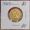 Beautiful 1842-D $5 Gold Half Eagle