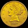 Beautiful 1842-D $5 Gold Half Eagle
