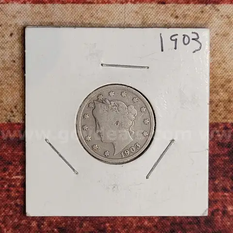 Nice Old Liberty Nickel 1903