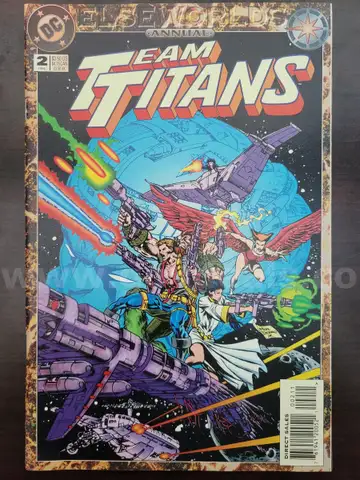 Vintage Comic: Team Titans Annual #2 ELSEWORLDS 1994 DC Comics