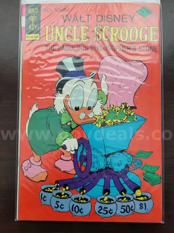 Vintage Comic: Uncle Scrooge (1972 Whitman) #132