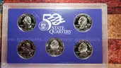 Beautiful 2001 State Quarter Coin Set