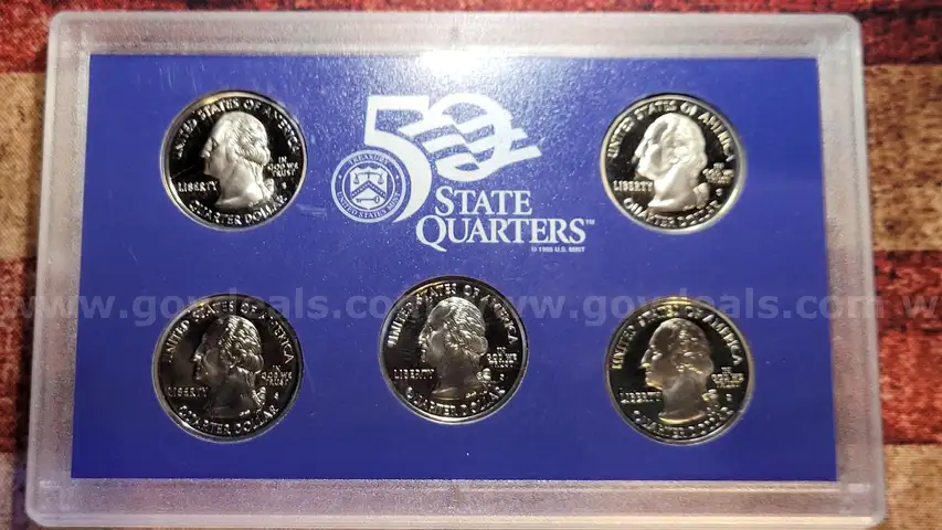 Beautiful 2002 State Quarter Coin Set