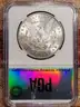 Stunning 1890-S Morgan Silver Dollar PGA Graded MS 63