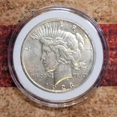 Beautiful 1923 Peace Silver Dollar