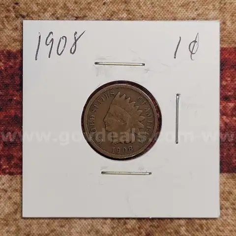 Very Nice 1908 Indian Head Penny