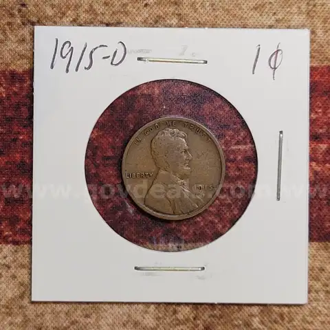 Very Nice 1915-D Wheat Penny