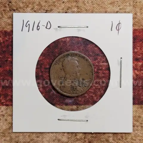 Very Nice 1916-D Wheat Penny