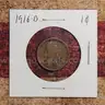 Very Nice 1916-D Wheat Penny
