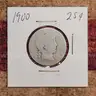 Nice Old Barber Quarter 1900