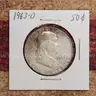 Beautiful Silver Franklin Half Dollar 1963-D