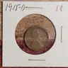 Very Nice Wheat Penny 1915-D