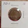 Very Nice Wheat Penny 1921-S