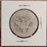 Nice Old Silver Barber Half Dollar 1900
