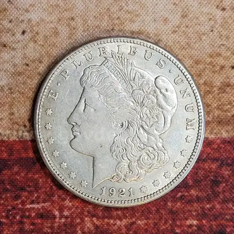 Beautiful Morgan Silver Dollar 1921-S