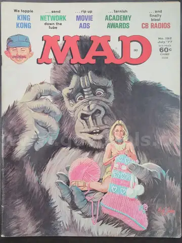 Vintage Comic: MAD Magazine No. 192 July 1977
