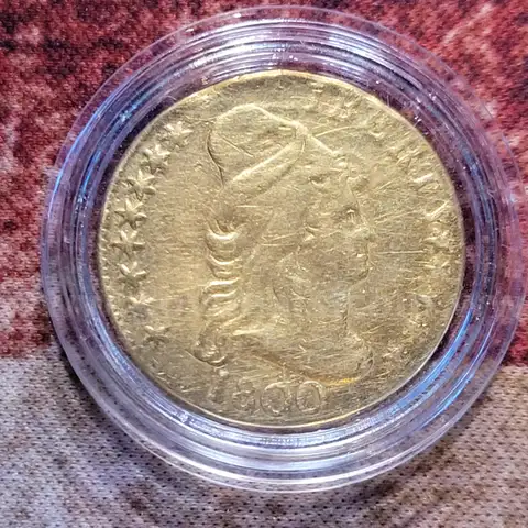 Beautiful 1800 Draped Bust $5 (Regular Strike)