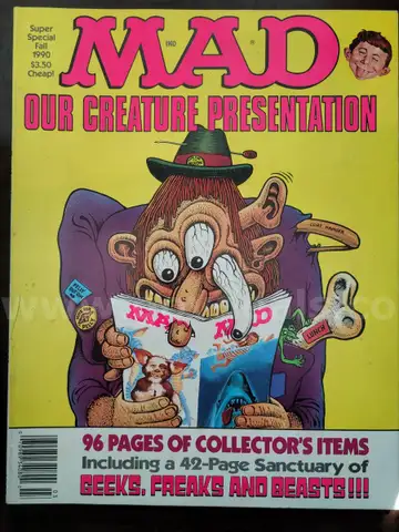 Vintage Comic: MAD Magazine Super Special Edition Fall 1990