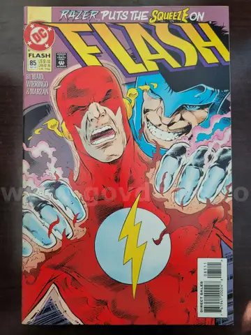 Vintage Comic: DC Flash: Razer Puts the Squeeze On #85