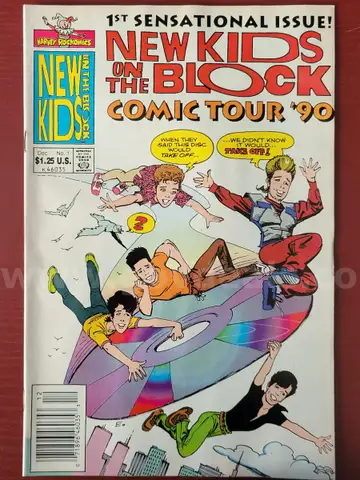 Vintage Comic: Harvey Rockomics, New Kids On The Block #1