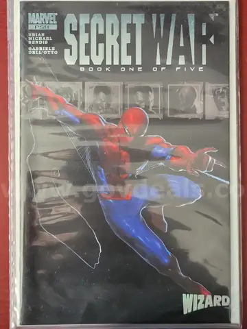 Vintage Comic: Marvel, Secret War, Book 1 of 5