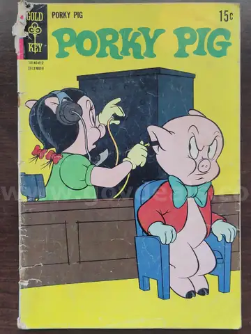 Vintage Comic: Gold Key, Porky Pig #21