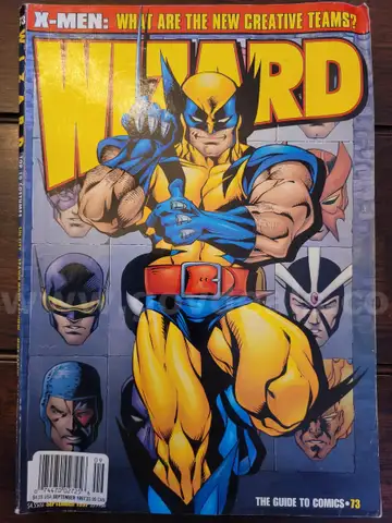 Vintage Comic: Wizard Guide to Comics #73