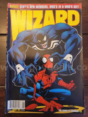 Vintage Comic: Wizard Guide to Comics #72