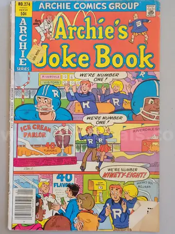 Vintage Comic: Archie, Archies Joke Book #274