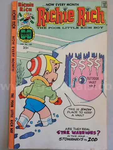Vintage Comic: Harvey Comics, Richie Rich #162