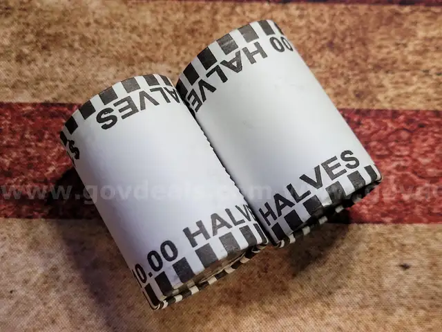 2 Rolls of Kennedy Half Dollars - Unopened