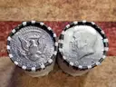 2 Rolls of Kennedy Half Dollars - Unopened