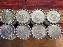 8 Rolls of Kennedy Half Dollars - Unopened