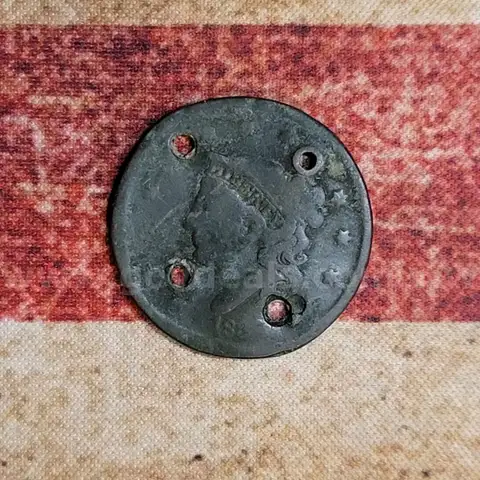 Nice Old Large Cent (Holed)