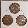 Very Nice Indian Head Penny Set 1901, 1903, 1904