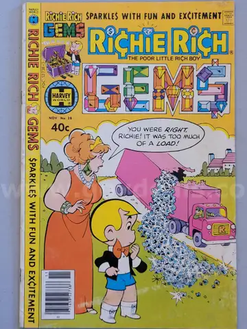 Vintage Comic: Harvey Comics, Richie Rich #28
