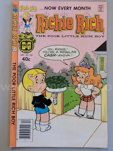 Vintage Comic: Harvey Comics, Richie Rich #185
