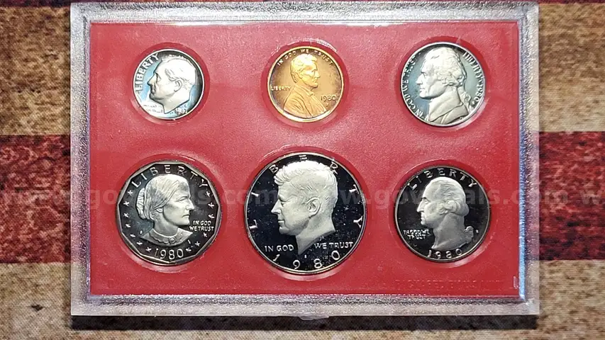 1980 US Mint Proof Set