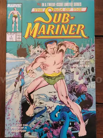 Vintage Comic: Marvel, Sub-Mariner #1