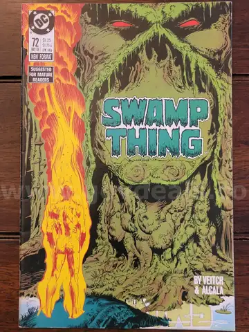 Vintage Comic: DC, Swamp Thing #72